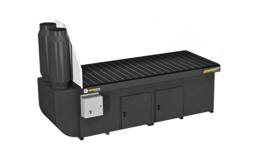 DiversiTech 3'x8' Dry Downdraft Table (base model)